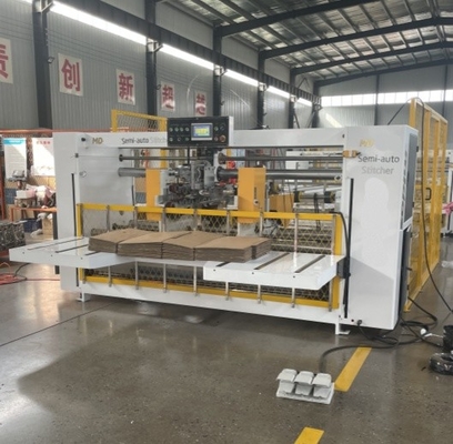 Máy khâu hộp carton cho hộp lốp làm hiệu quả cao sai sót nhỏ