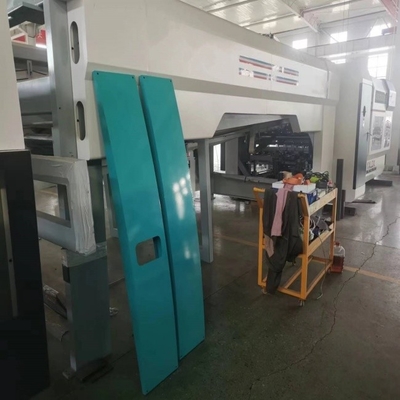 Flexo in ấn gấp Máy dán hộp dây chuyền sản xuất chính xác và gọn gàng xếp chồng