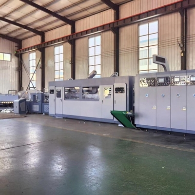 FFG Flexo in ấn gấp Gluer Case Making Machine Hệ thống điều khiển CNC
