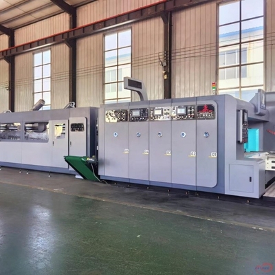 Máy sửa hộp tần số cao FFG Flexo Printing Folding Gluer Case Making Machine