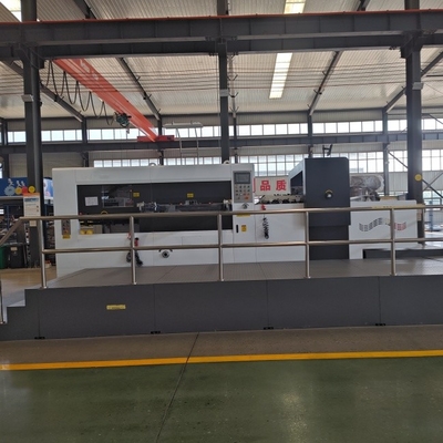 PLC Creasing Die Cutter Máy chế tạo hộp carton lồi
