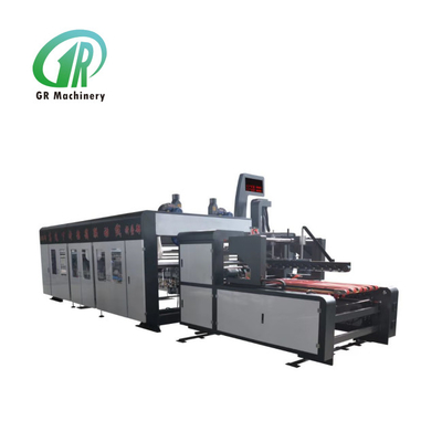 Chọn chính xác 2400 Folder Flexo Gluer Form Carton From Corrugated Cardboard