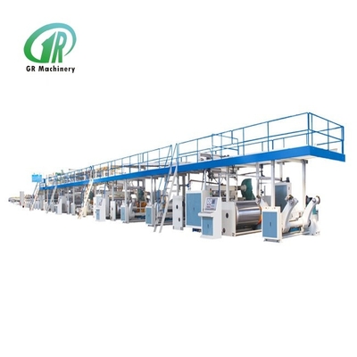 Máy dây chuyền sản xuất carton sóng 3 lớp thứ hai cho hộp