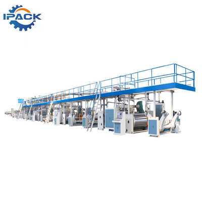 Máy dây chuyền sản xuất carton sóng 3 lớp thứ hai cho hộp