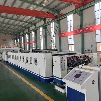Máy dây chuyền sản xuất carton sóng 3 lớp thứ hai cho hộp