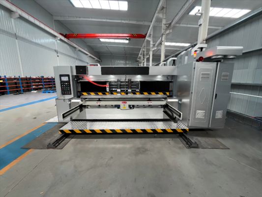 Extra Large 5000mm Corrugated Cardboard Printing Flexo Slotting Die Cutting Machine