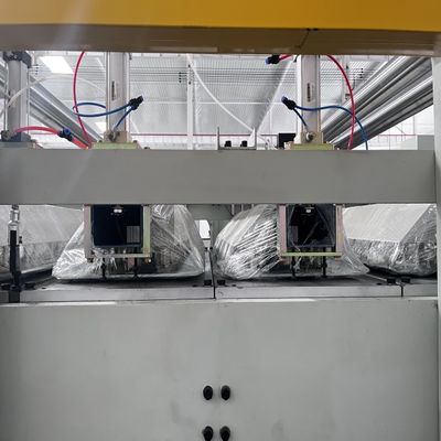 Đường dây sản xuất ván gốm 5 lớp gấp đôi Tốc độ kinh tế 120-180m / phút Bảng áp suất khí nén 7 nhóm cho bao bì