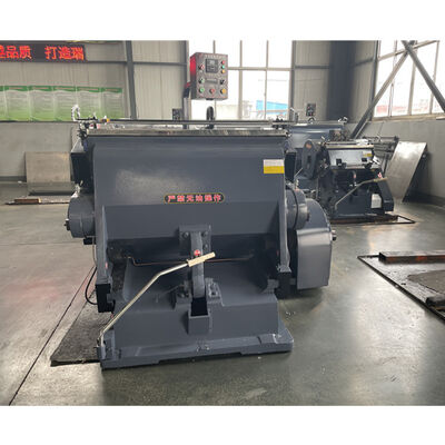 Năng lực cắt cao Carton gốm Die Cutter cho ăn bằng tay phù hợp với các ứng dụng cắt carton chính xác