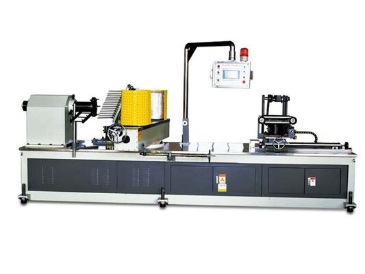 Máy ống giấy tự động điều khiển kỹ thuật số TS-100-2 với lưỡi đơn hai đầu để sản xuất lõi giấy công nghiệp