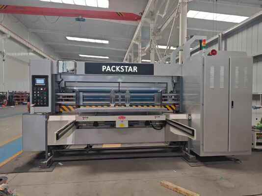 Máy in Flexo bìa chì tự động Chất ăn bơm lốp với tốc độ 100-130m / phút cho in chính xác và nhổ