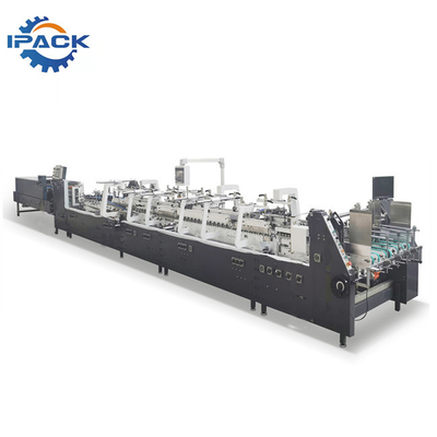Máy dán hộp carton tự động tốc độ cao Máy gấp và dán hộp