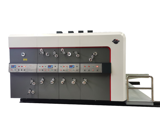Máy in Flexo Slotter Diecutter Stacker Máy tự động in Flexo
