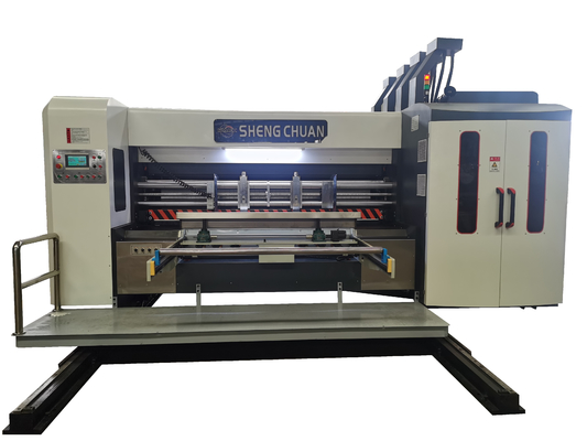 Máy in Flexo Máy cắt rãnh Máy cắt khuôn Máy in Flexo Máy in bao bì cho hộp Pizza