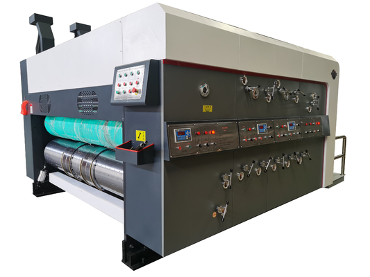 Máy in Flexo Slotter Diecutter Stacker Máy tự động in Flexo