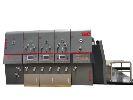 Máy in hộp các tông 4 màu Máy in Flexo Máy in Flexo