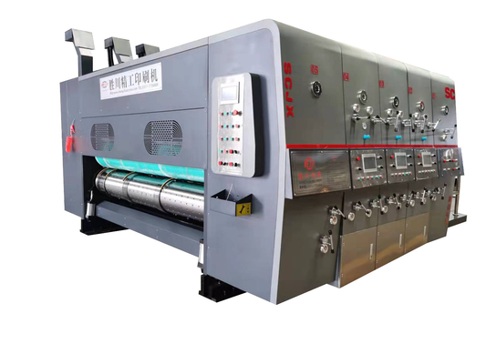 Máy in Flexo 4 màu Corrugator Làm cho Máy làm hộp Carton Hộp Máy in Flexo Giá