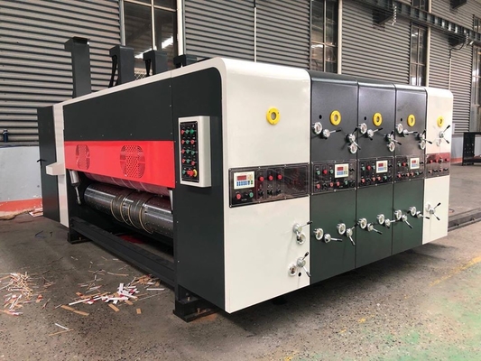 Máy in Flexo sóng hoàn toàn tự động 4 màu
