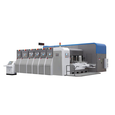 Máy in Flexo sóng Carton 4 màu tự động 380V