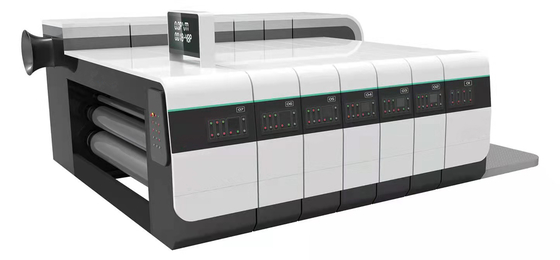 Máy in Flexo kỹ thuật số HD 6 màu Máy in Máy cắt bế khuôn