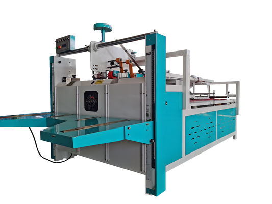 Máy dán thùng carton sóng bán tự động 2800mm Kích thước tối đa Máy dán thùng carton với tốc độ làm việc 60m/phút
