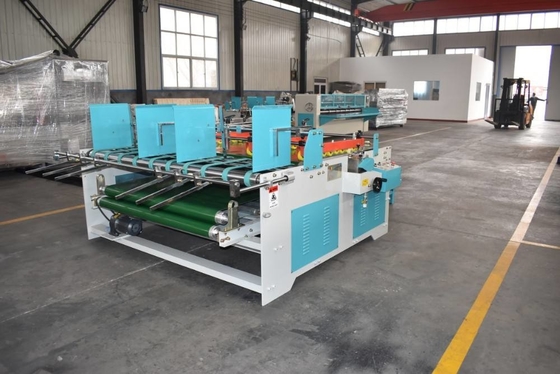 Dây chuyền sản xuất hộp carton 380V Máy dán bán tự động