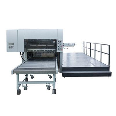 Máy cắt bế sóng Carton bán tự động 1060 Máy ép giấy Dập nổi tạo nếp gấp