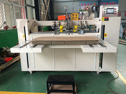 Máy khâu hộp Carton tự động Servo đôi Mitsubishi để làm hộp giấy