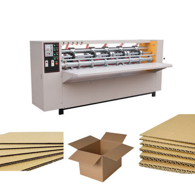 Tấm bìa cứng Máy cắt lưỡi mỏng Máy ghi điểm một mặt