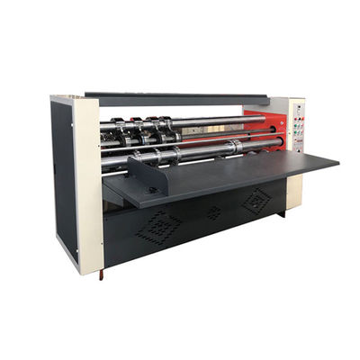 Máy xẻ rãnh tốc độ 80-180m/phút với lưỡi mỏng 1mm và chức năng ép sơ bộ cho máy xẻ rãnh giấy carton