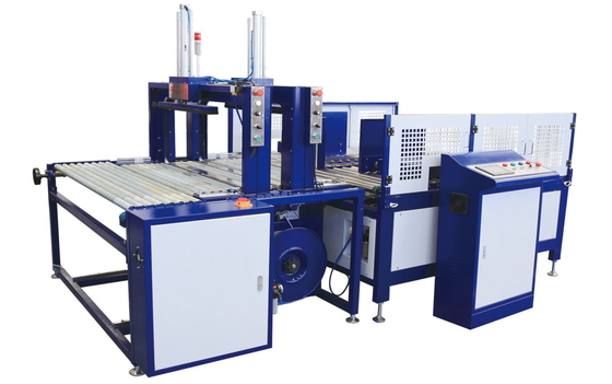 Máy đóng đai hộp PP hoàn toàn tự động để đóng gói các tông