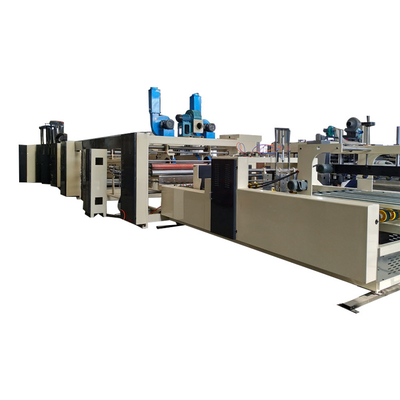 Máy cắt rãnh gấp nếp gấp Flexo tốc độ cao quay nội tuyến với máy cắt khuôn