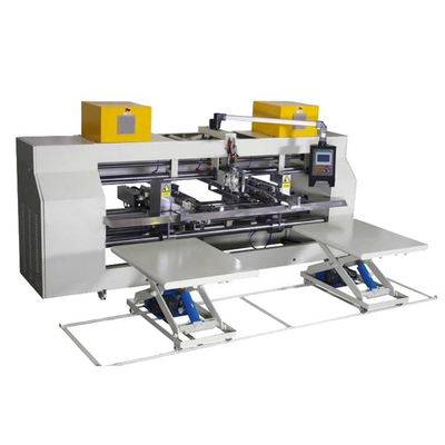 Máy dập ghim hộp Carton 2600 bán tự động Bộ truyền động Servo đôi công nghiệp