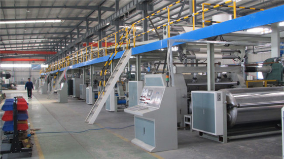 Dây chuyền sản xuất bảng sóng 7 lớp tự động 200m / phút
